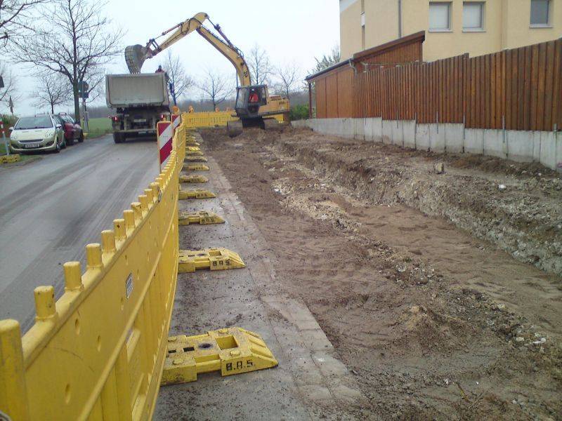 Oberflächenaufbruch